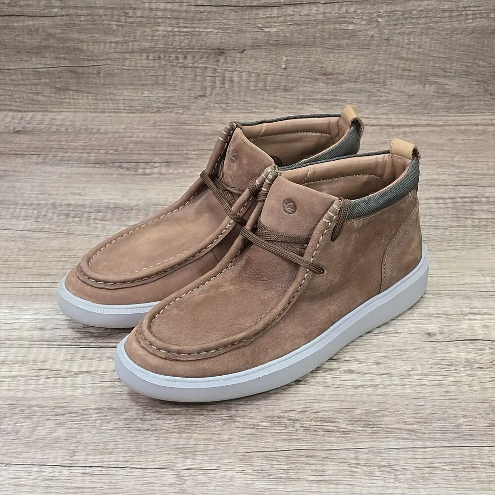 Clarks Cambro Mid Men’s Size 7M Brown Nubuck Chukka Boots (15522) NEW